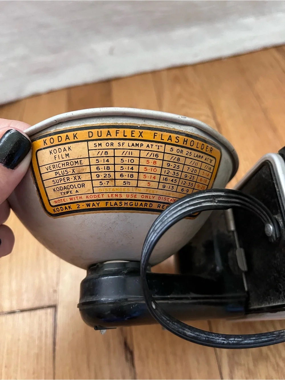 Kodak Duaflex 2 Camera with flash vintage camera film collectible decor